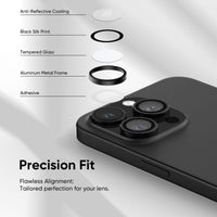 NanoArmour for iPhone 16 Pro / 16 Pro Max Anti Reflective Camera Protector - 4 Pro Colors